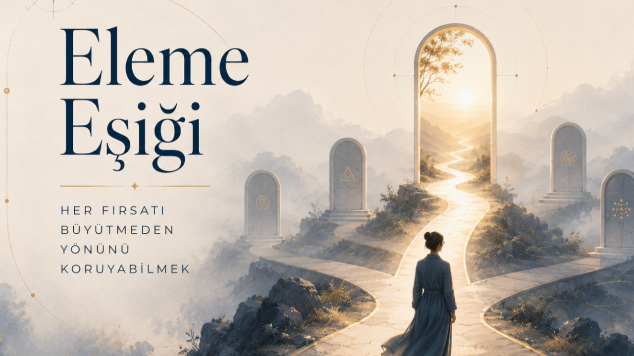 Eleme Eşiği: Her Fırsatı Büyütmeden Yönünüzü Koruyabilmek