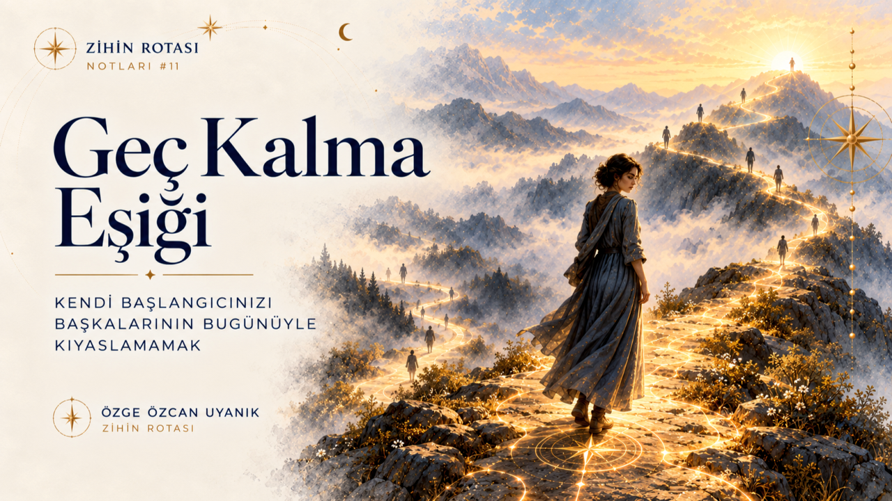 Geç Kalma Eşiği: Kendi Başlangıcınızı Başkalarının Bugünüyle Kıyaslamamak